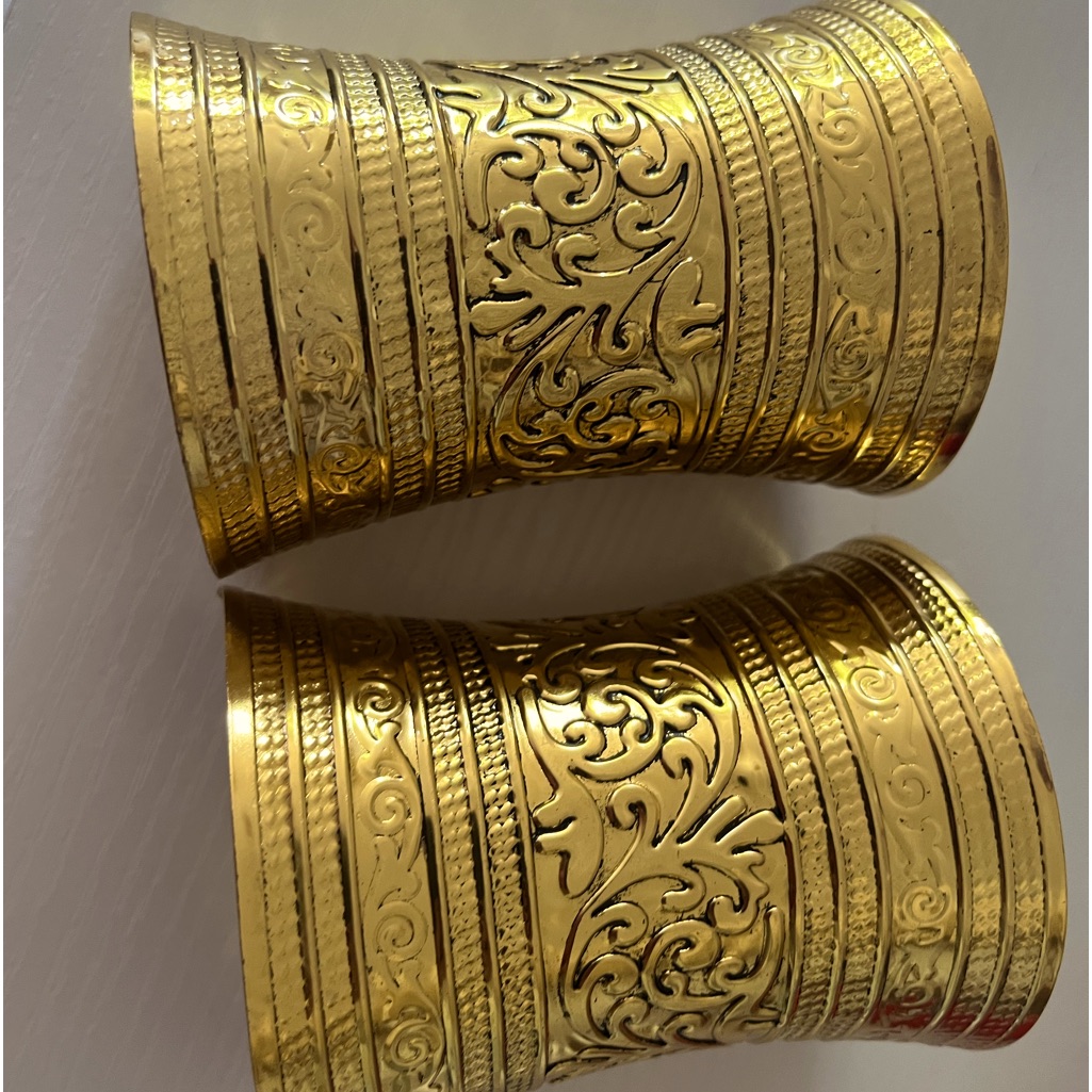 Boho Tribal Gold Cuffs Bracelets Statement